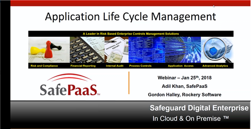 Application Life Cycle Management