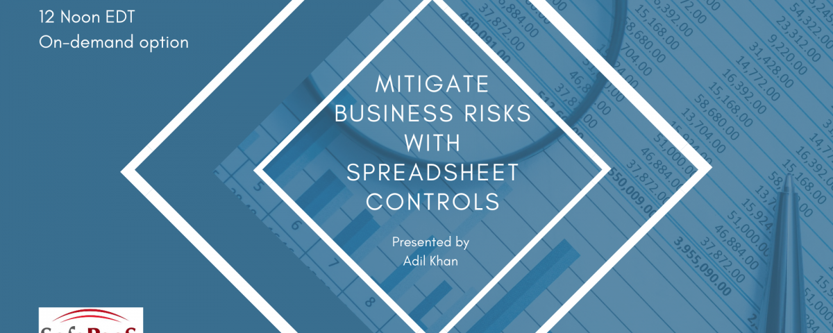 Control spreadsheet risk