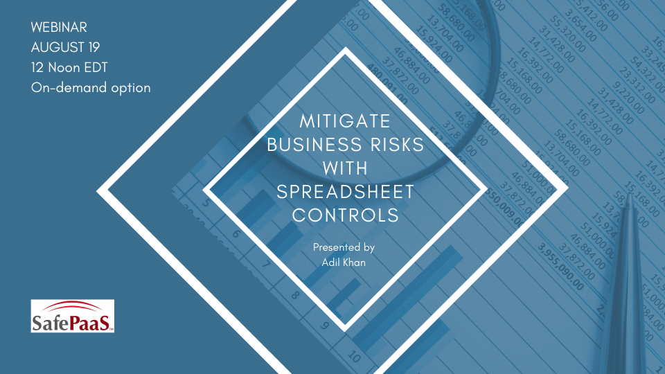 Control spreadsheet risk
