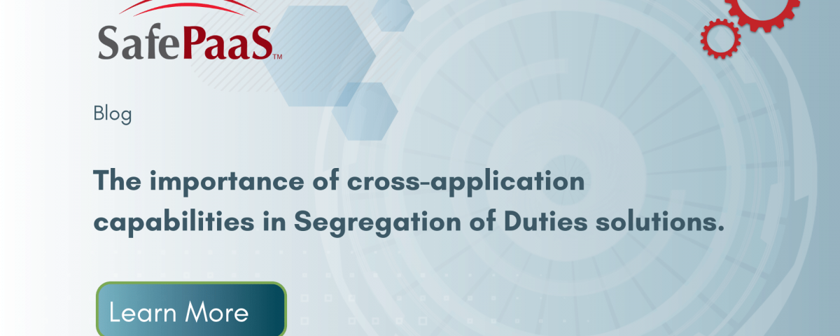 Cross-application Segregation of Duties