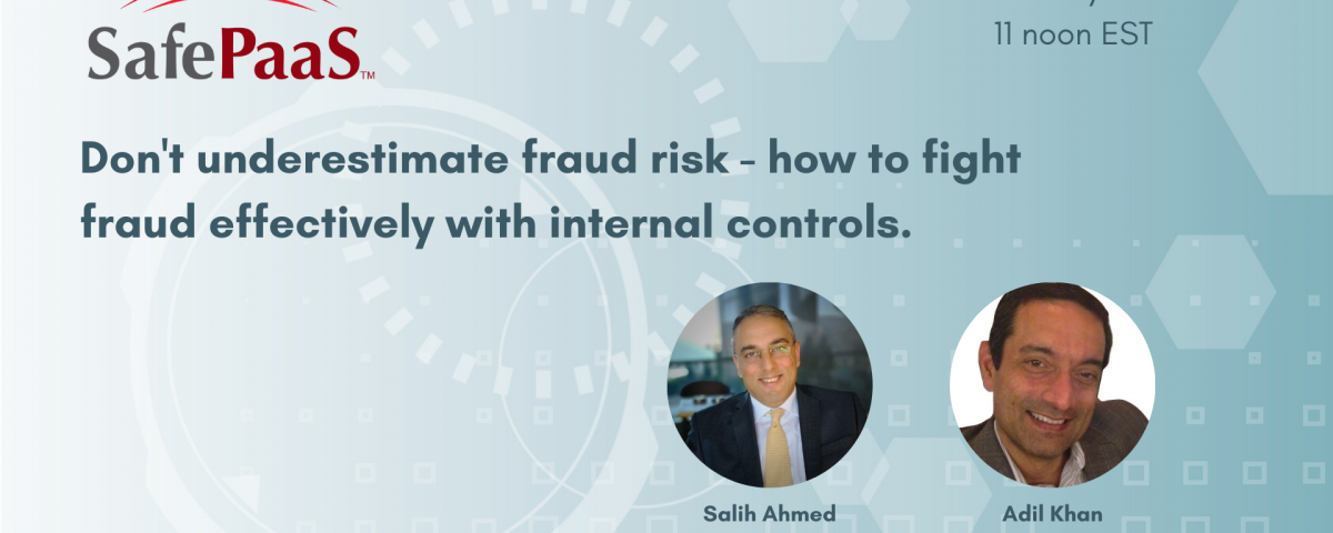 Fraud risk internal controls