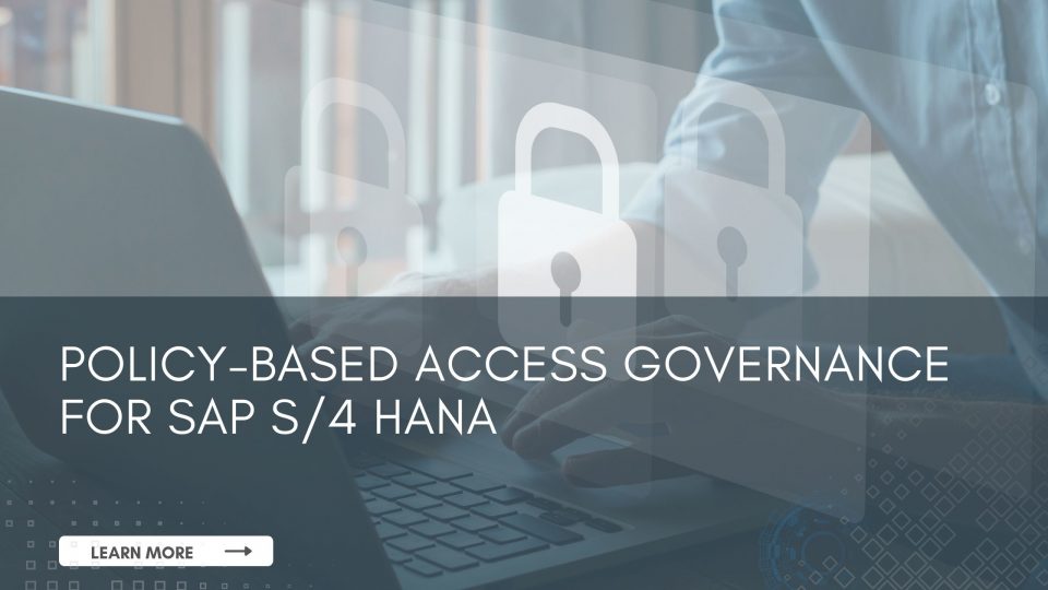 Access Governance SAP S4 / HANA
