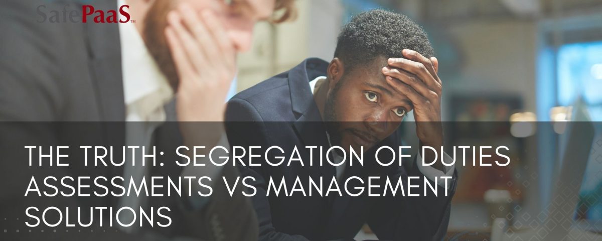 Segregation of duties Assessment