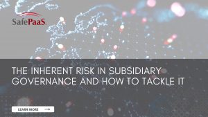 Inherent risk in subsidiary governance