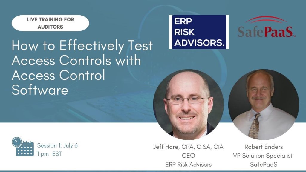 Internal Audit Training How to Test Access Controls - Security Boulevard