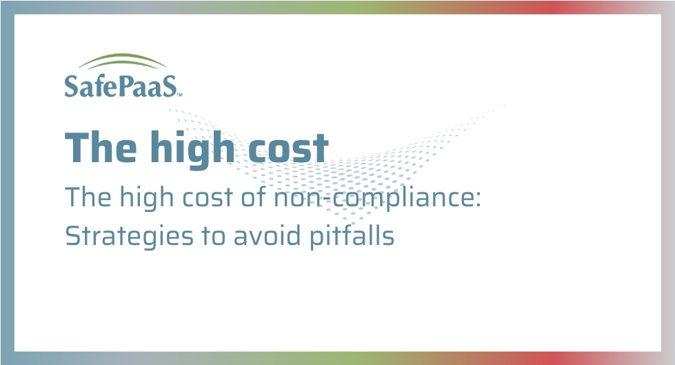 The high cost of non compliance