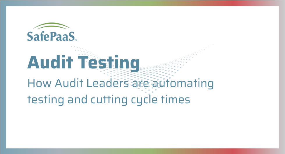 Audit Leaders are Automating Testing