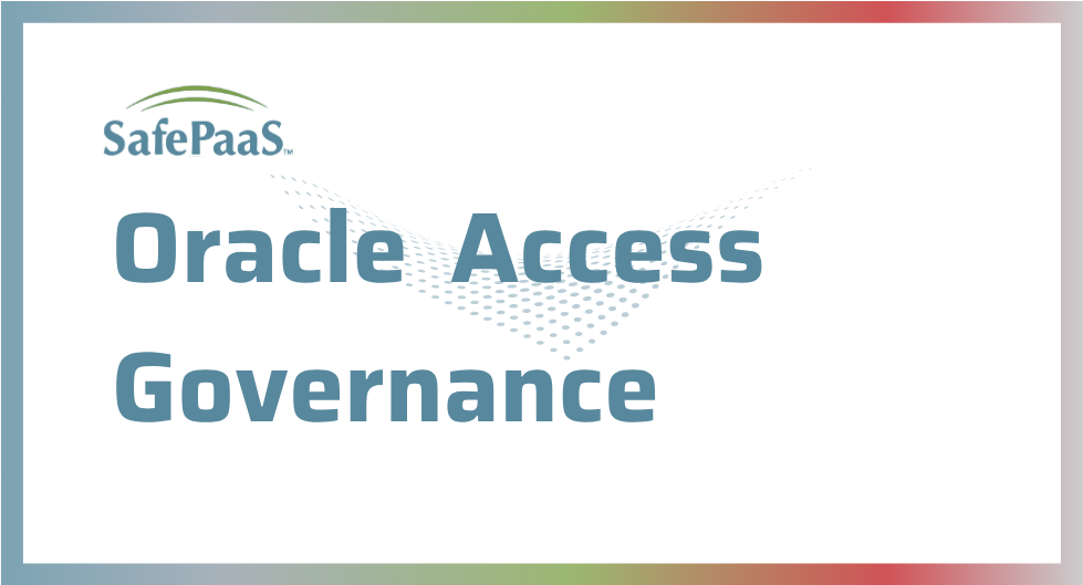 Oracle Access Governance