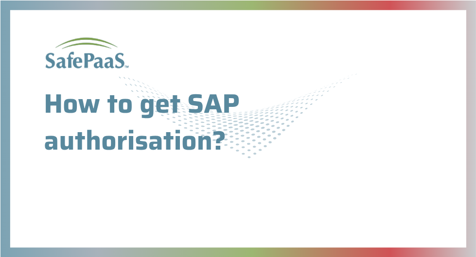 SAP Authorisation
