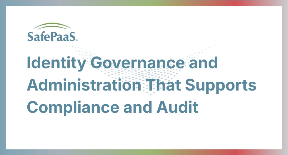 Identity Governance and Administration