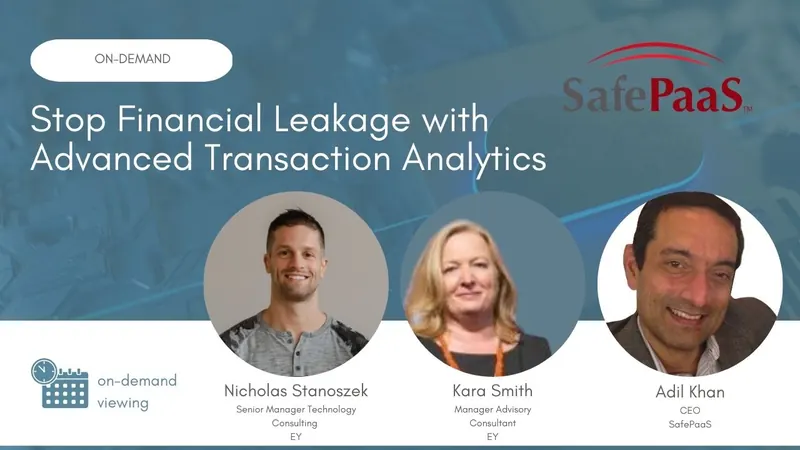 Prevent financial leakage – transaction analytics