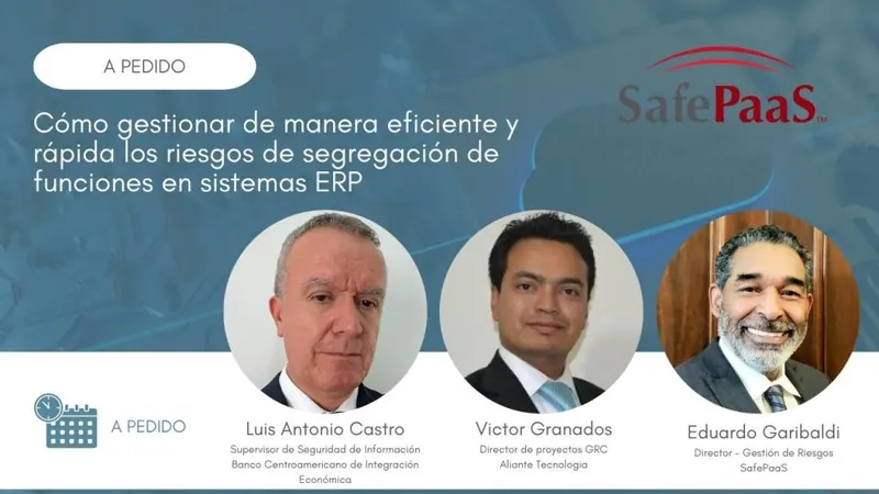 Cómo gestionar los riesgos de segregación de funciones en ERP
