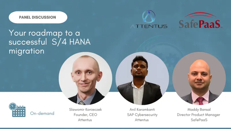 Roadmap to a successful SAP S/4 HANA migration