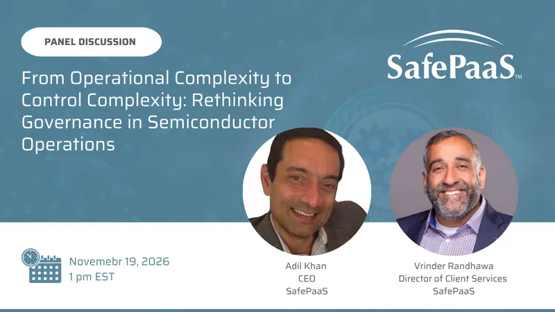 From Operational Complexity to Control Complexity: Rethinking Governance in Semiconductor Operations