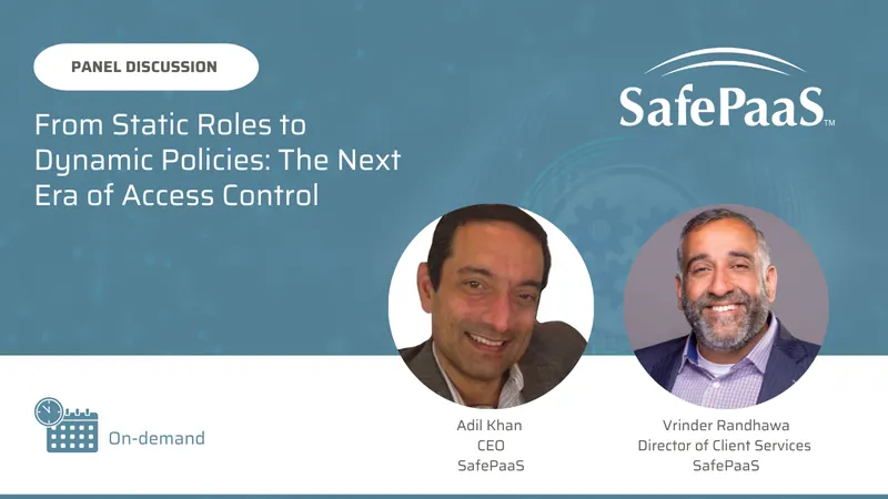 From Static Roles to Dynamic Policies: The Next Era of Access Control